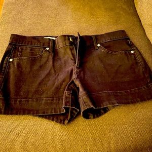 Black Gap Shorts - Good Condition - short hem. Size 28